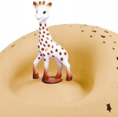 TROUSSELIER lampada notturna con carillon e figurina rotante GIRAFFA SOPHIE