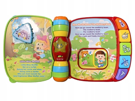 VTECH Rhymes Book ηλεκτρονικό εκπαιδευτικό βιβλίο ΑΓΓΛΙΚΑ