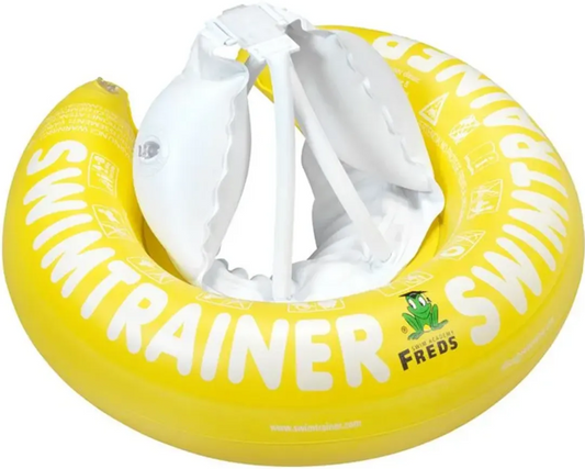 FREDS Swimtrainer plavalni obroč za učenje plavanja 4-8 let 20-36 kg