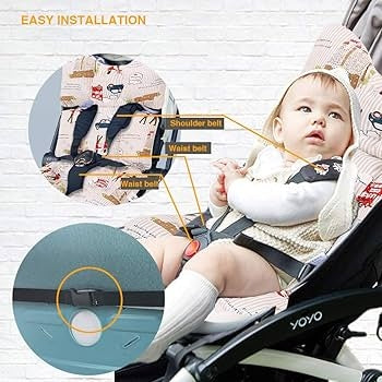 WKŁADKA oddychająca do wózka spacerowego – zdjęcie produktu 2
