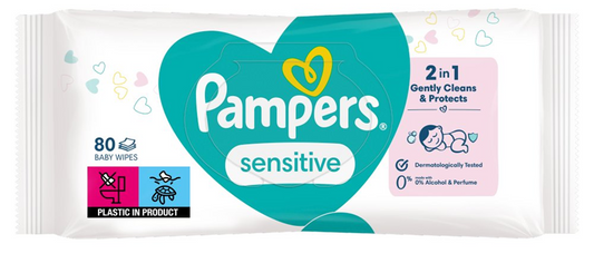 PAMPERS SENSITIVE vlažilni robčki x80