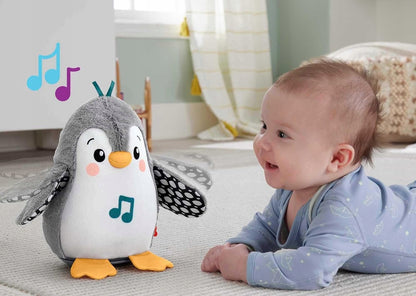 FISHER-PRICE HNC10 pinguin clătinător cu melodii, 21 cm