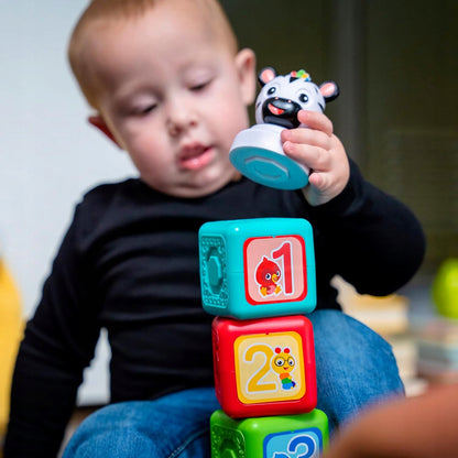 BABY EINSTEIN Connectables Add & Stack blocuri magnetice, 6 bucăți