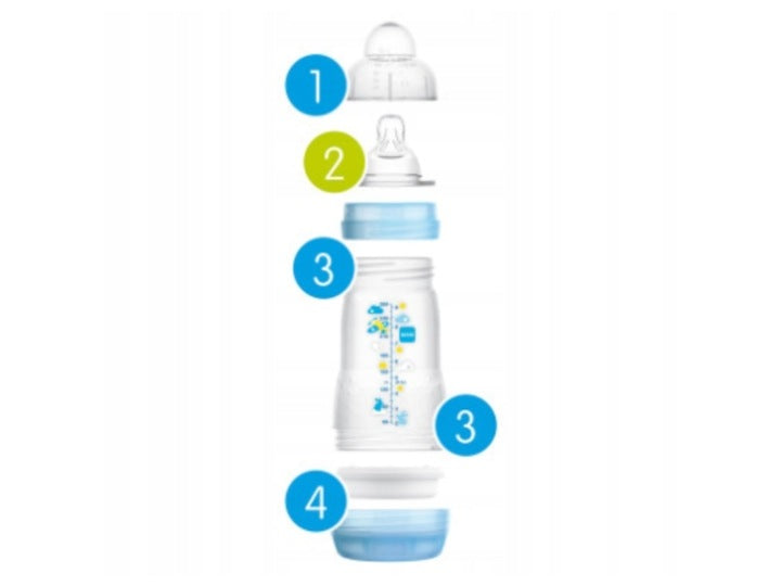 MAM Easy Start butelka antykolkowa 320 ml, od 4 mies.