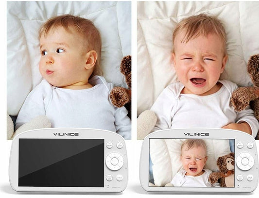 VILINICE baby monitor digitale elettronico telecomandato 5,5" HD LCD