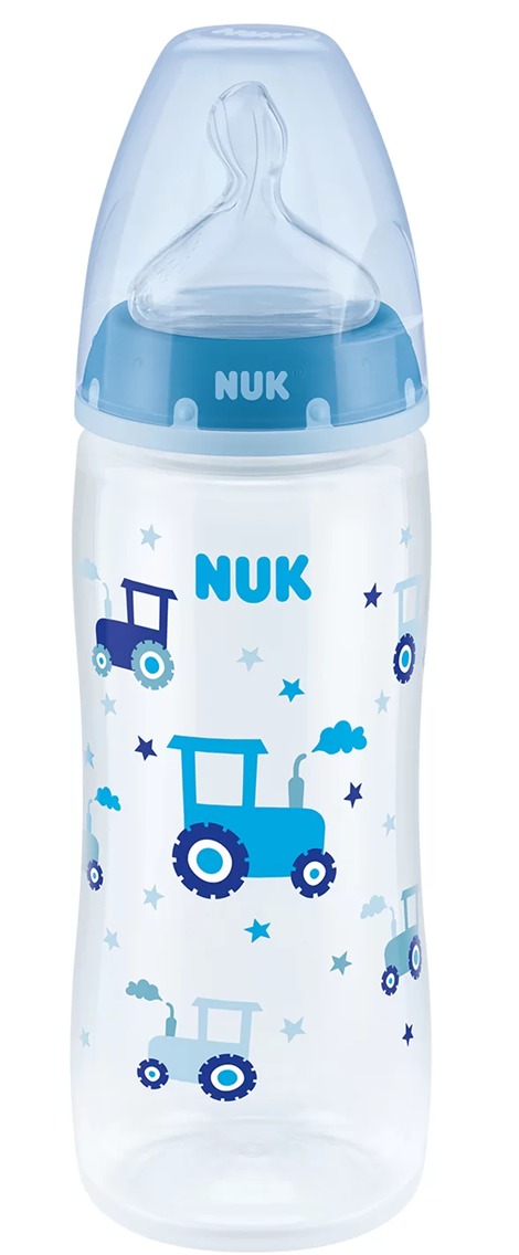 NUK First Choice+ 0-6 m LAHEV 300 ml ukazatel teploty