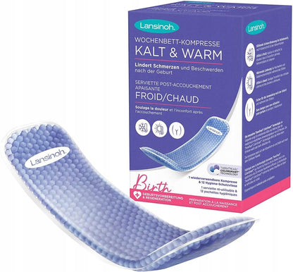 LANSINOH kompres żelowy CIEPŁO / ZIMNO do okolic intymnych