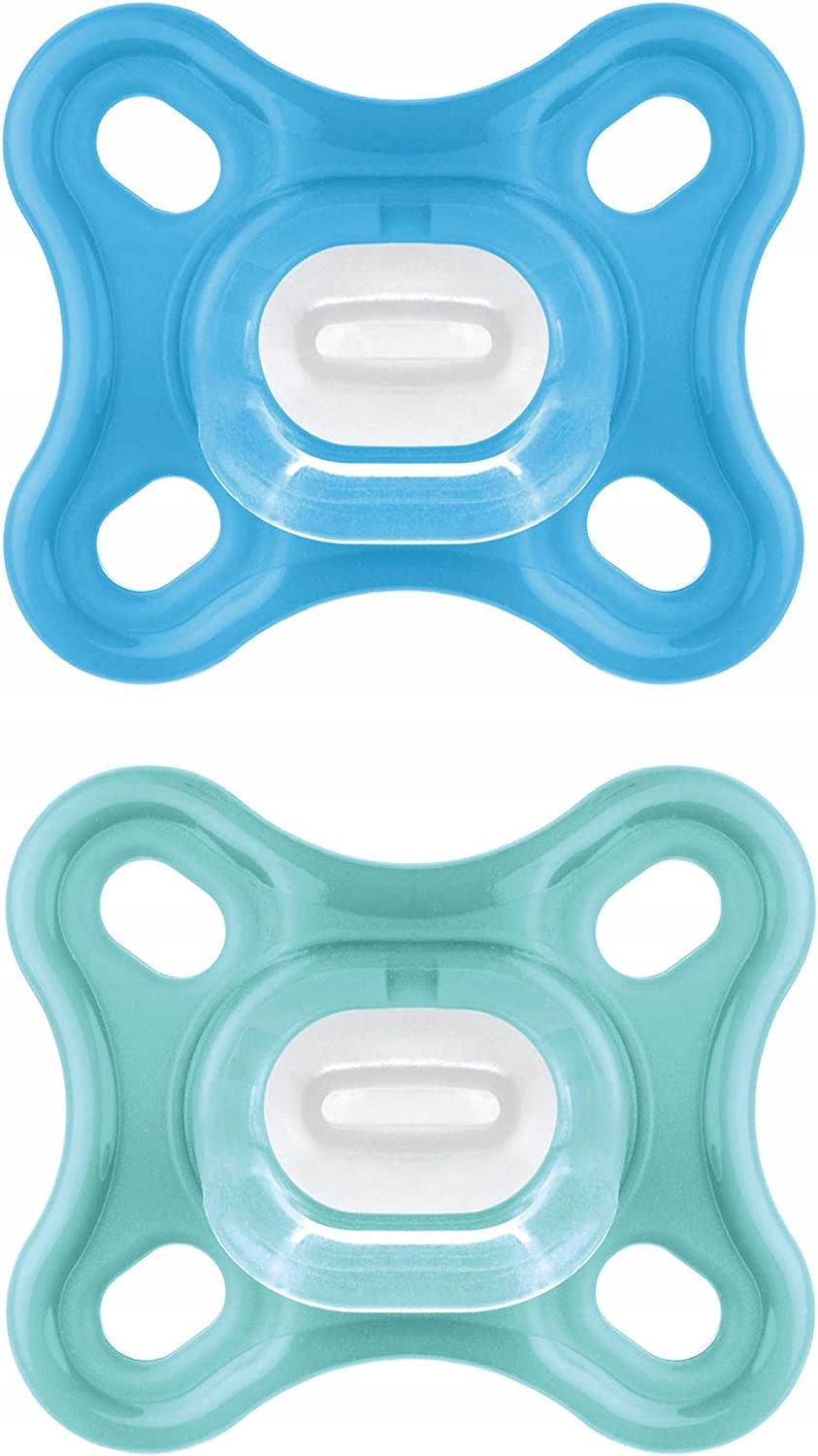 MAM COMFORT smoczek wcześniak noworodek x2 0msc+