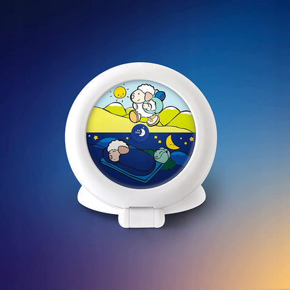 PABOBO Kid'Sleep ρολόι αφύπνισης ρυθμιστής ύπνου για παιδιά 2–3 ετών