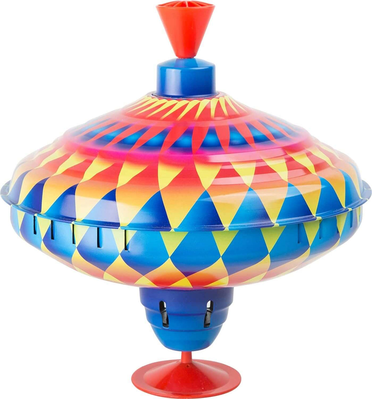 SMALL FOOT metalowy bączek 22 cm 12m+ wielokolorowy bączek dla dzieci, metal i plastik, nowy