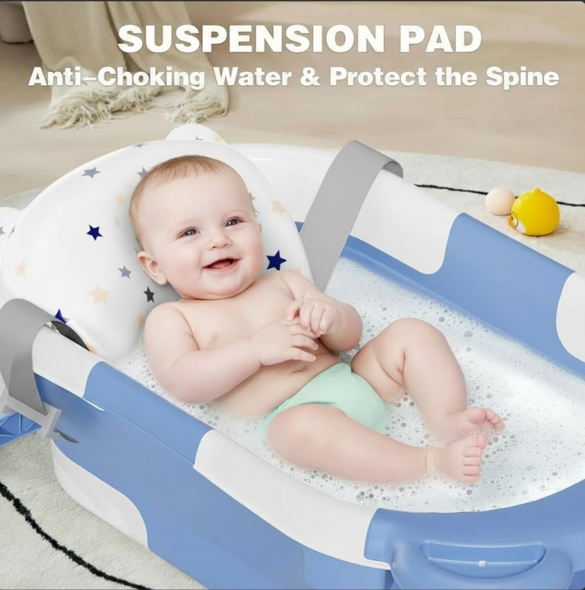 SUPERBE cădiță compactă pliabilă + inserție ursuleț