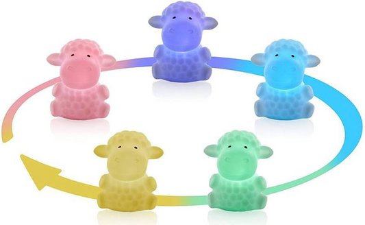 MINILAND Night Sheep lampka nocna LED 5 kolorów 12,5 cm – zdjęcie produktu 2