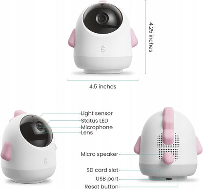SIMSHINE SimCam Baby Pro Monitor electronic nanny cam + mast