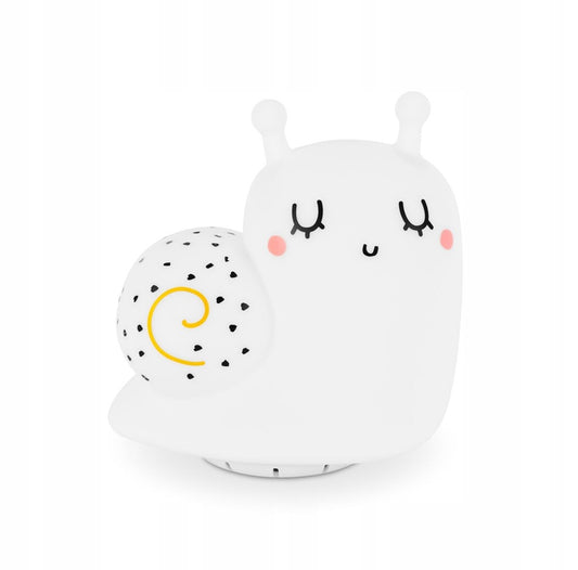 MINILAND Cosy Dreamer silikonska nočna lučka POLŽ 12,3 x 12,3 cm