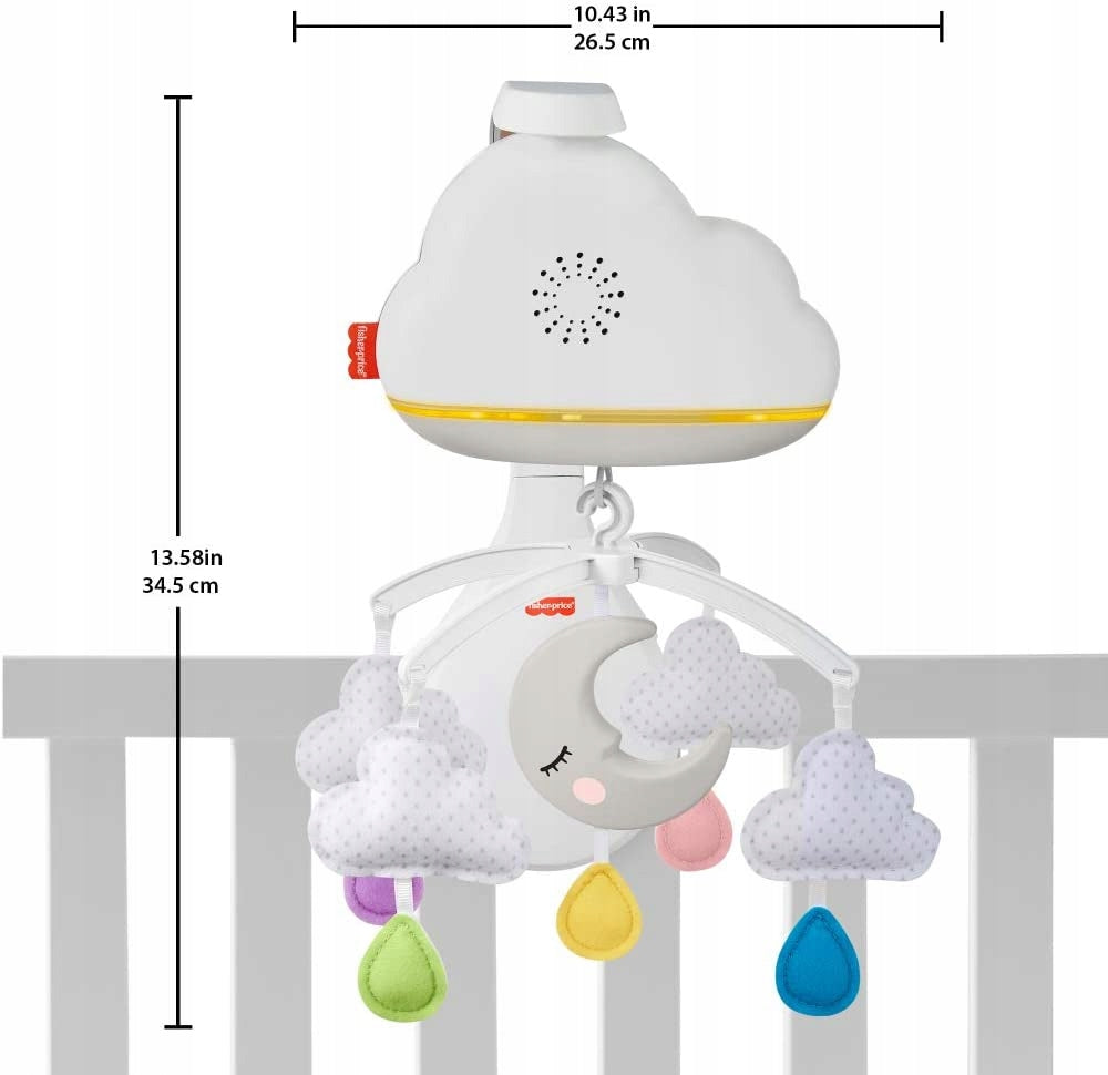 FISHER-PRICE GRP99 carrousel with noise sensor and night light