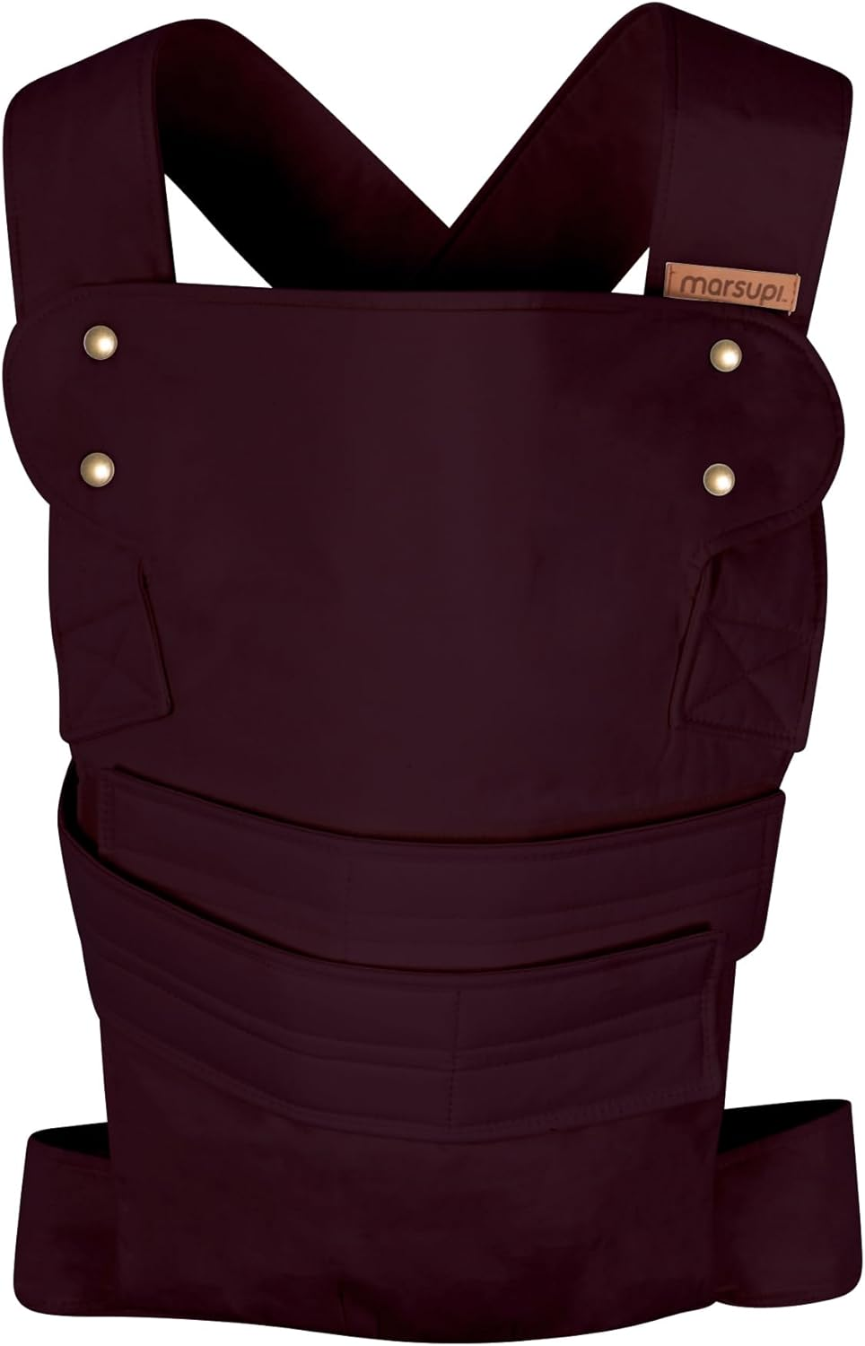 MARSUPI 2.0 nosidełko ergonomiczne XL 3,5 - 15 kg berry, miękkie nosidło dla dziecka