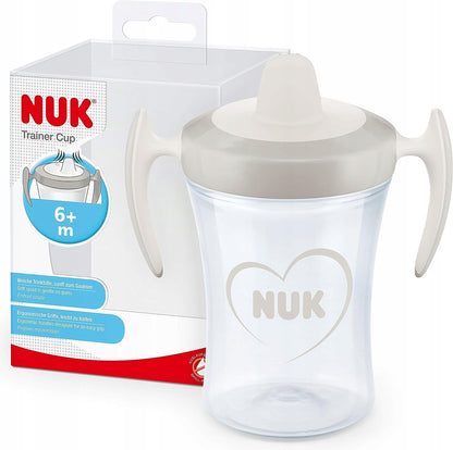 NUK Trainer Cup KUBEK NIEKAPEK serce 6 m+ 230 ml