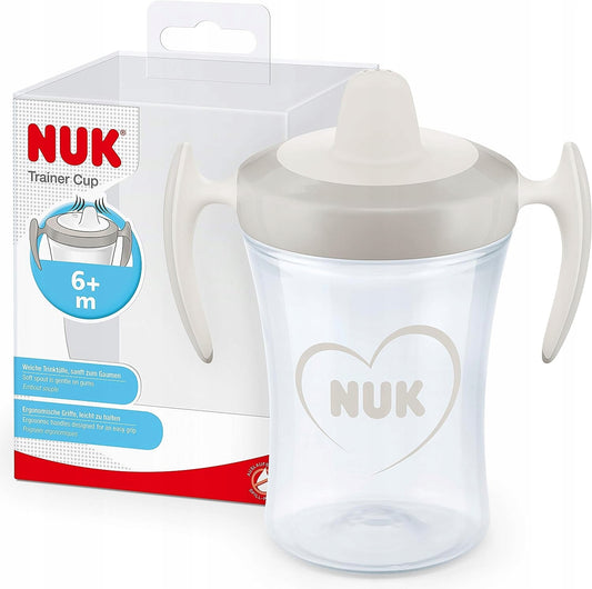 NUK Trainer Cup HRNEK NEKAPE srdce 6 m+ 230 ml