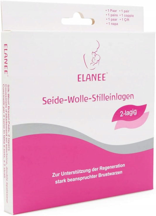 ELANEE Seidenwolle Stilleinlagen