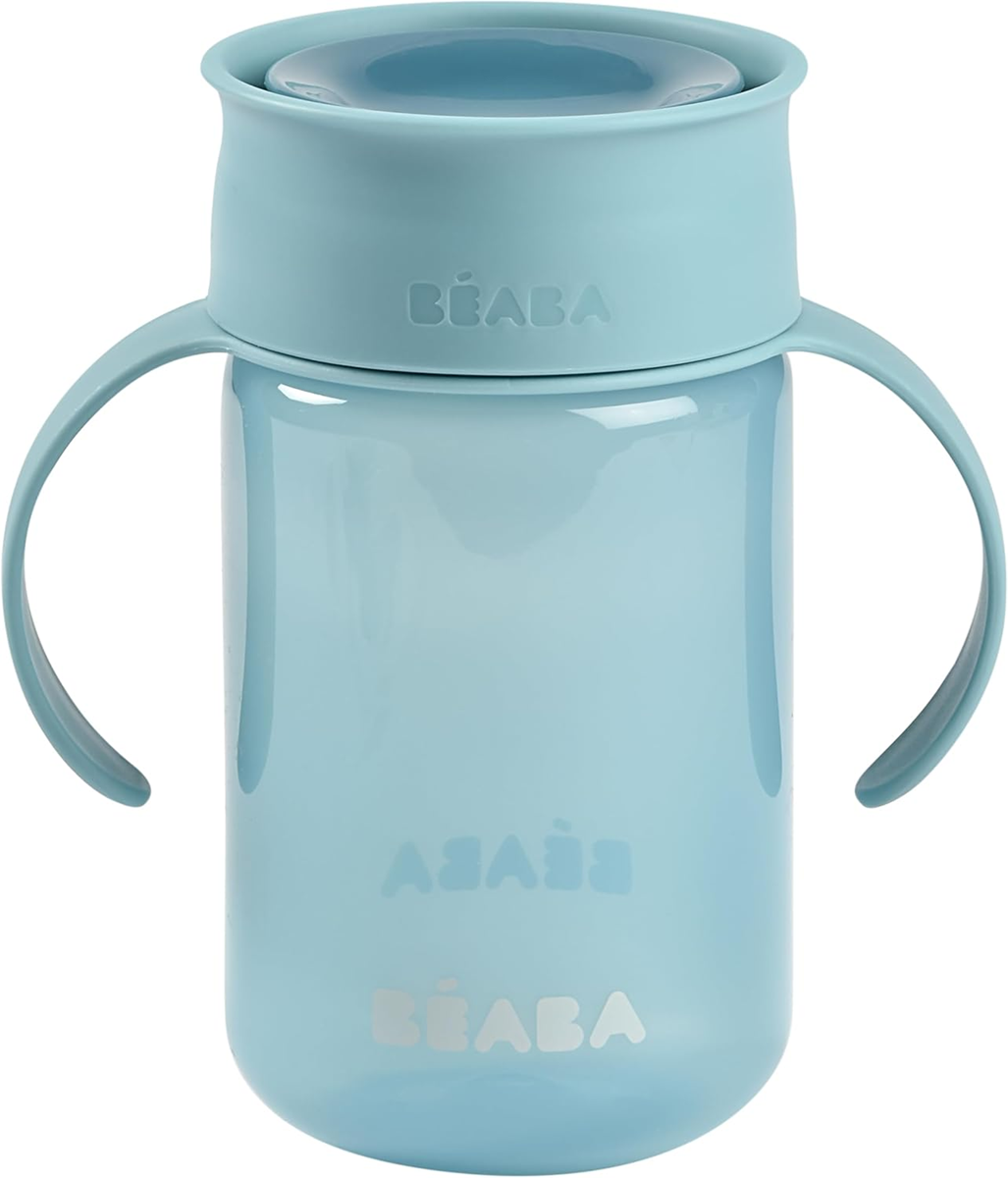 BEABA Training Cup spillfri 360°-mugg 340 ml 12 m+