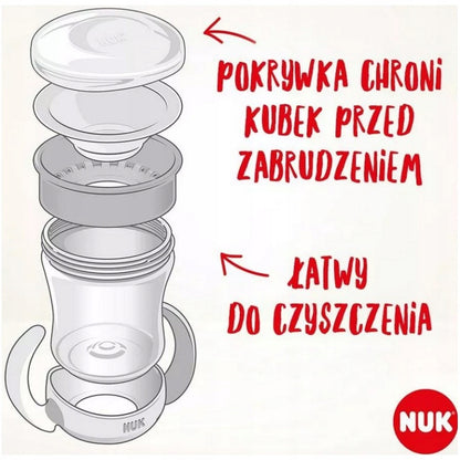 NUK Mini Magic Cup GOBELET ANTI-FUITE LUMINEUX 160 ml