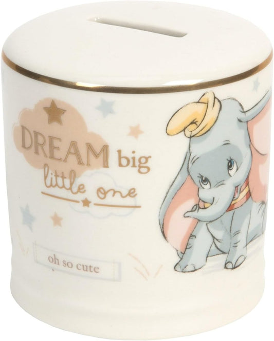 WIDDOP & Co Disney keramická pokladnička slon Dumbo 8,5 x 8,5 cm