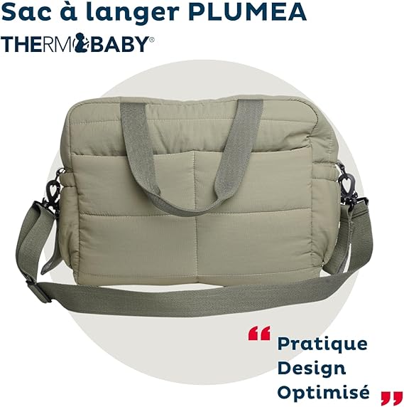 THERMOBABY torba na akcesoria do wózka pikowana 35x48x15