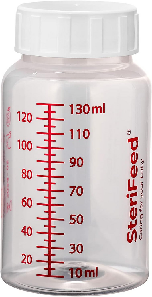 STERIFEED posodica za hrano, steklenička 130 ml, 1 kos