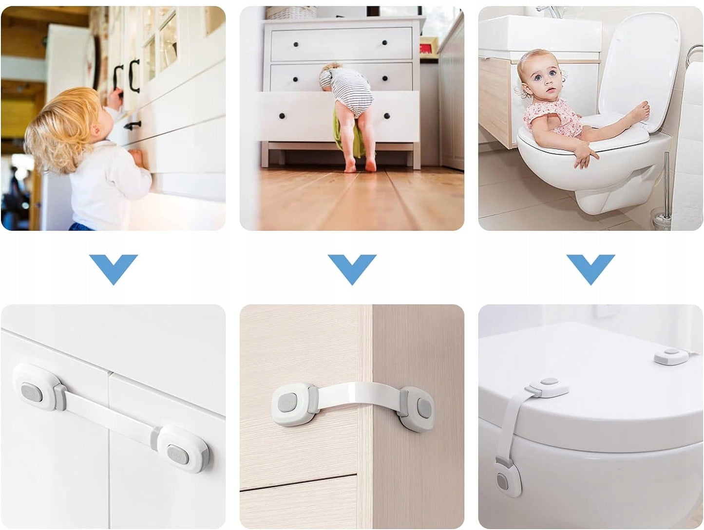 BillyBath protecție pentru dulapuri și sertare x1