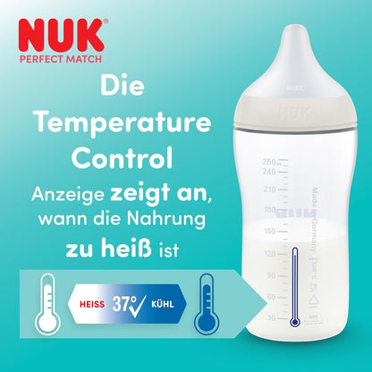 NUK Perfect Match 260 ml bottle 3m+ Minnie Mouse