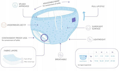 BAMBINO MIO washing nappy