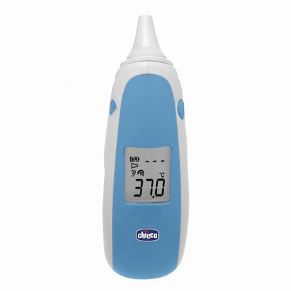 CHICCO Comfort Quick non-contact ear thermometer + 20 covers and case