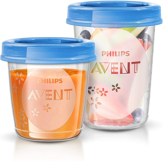 PHILIPS AVENT SCF721/20 Set of food storage cups x 20 + cups