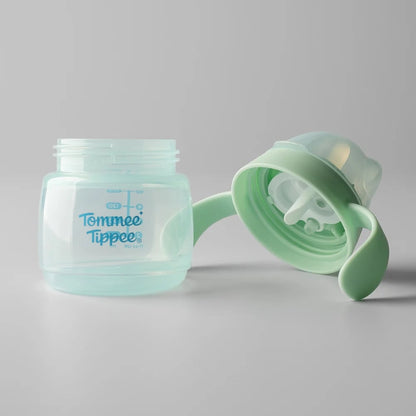 Tommee Tippee Transition Spout Cup – zielony kubek z odłączoną pokrywką