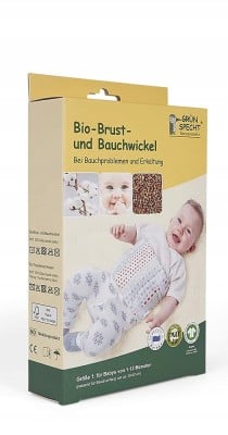 GRUNSPECHT termofor na brzuch 1-12msc pestki winogron "N