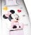 VALENTI Disney Minnie miarka wzrostu ze srebra i drewna 140 cm "O