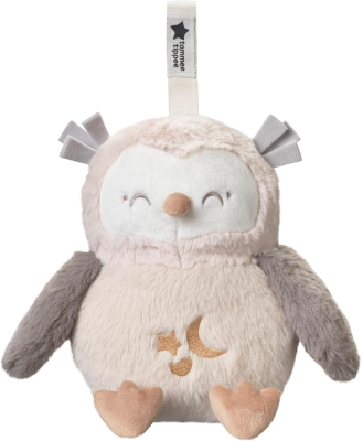 TOMMEE TIPPEE Sowa Ollie Deluxe PRZYTULANKA lampka dźwięki "O