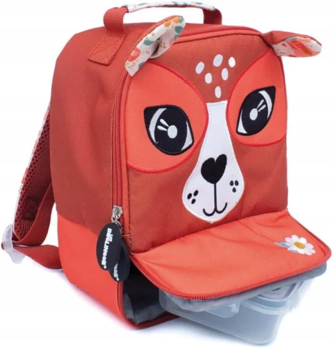 LES DEGLINGOS izolowana torba termiczna lunchbox PLECAK "O