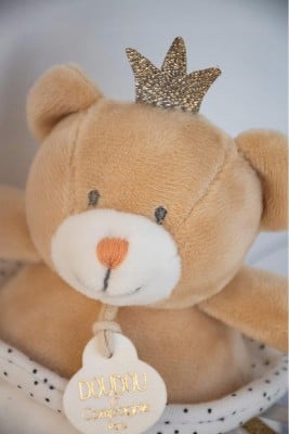 DOUDOU et COMPAGNIE przytulanka Król Miś 20 cm "O
