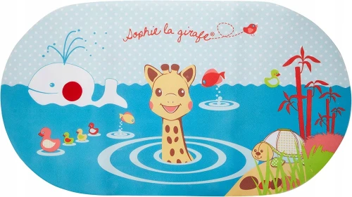 SOPHIE LA GIRAFE mata antypoślizgowa do kąpieli "O