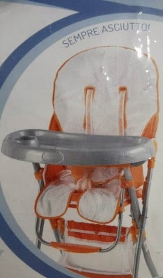 ITALBABY pokrowiec na krzesło do karmienia FROTTE "N