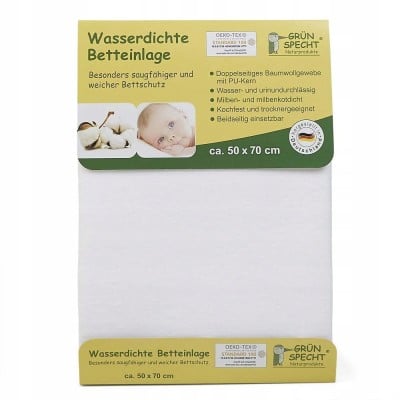 NATURSPECHT wodoodporny ochraniacz na materac 50x70 cm "O