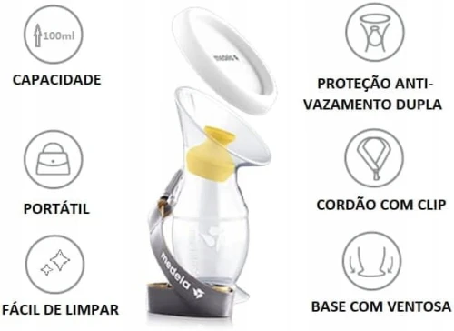 MEDELA kolektor silikonowy do zbierania pokarmu "N