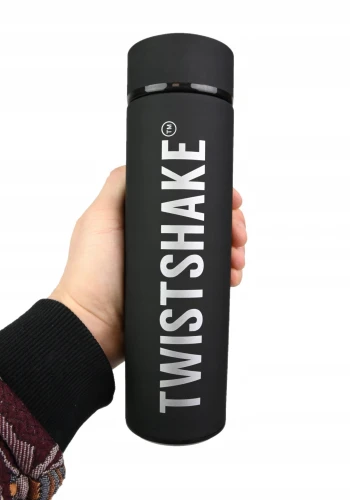 TWISTSHAKE HOT OR COLD termos ze stali nierdzewnej 420 ml "O