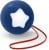 PABOBO Little Moon przenośna lampka nocna LED 6,5 cm "O