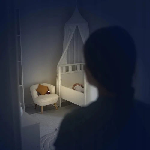 PABOBO Little Moon przenośna lampka nocna LED 6,5 cm "O