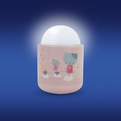 PABOBO Nomade bezprzewodowa lampka nocna 8x5 cm "N