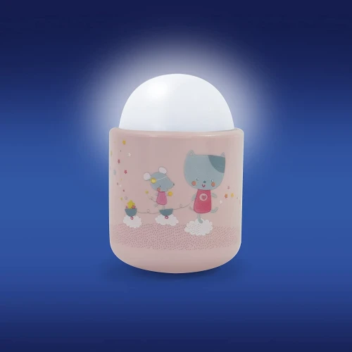 PABOBO Nomade bezprzewodowa lampka nocna 8x5 cm "N