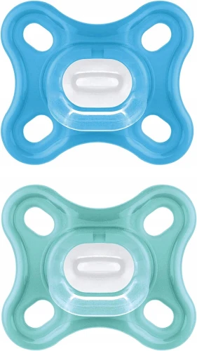 MAM COMFORT smoczek wcześniak noworodek x2 0msc+ "O