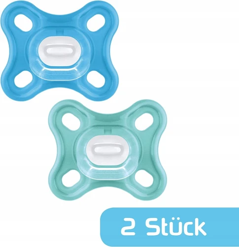 MAM COMFORT smoczek wcześniak noworodek x2 0msc+ "O